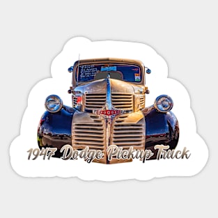 1947 Dodge Pickup Truck Sticker